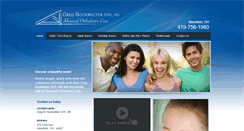 Desktop Screenshot of mansfieldorthodontics.com